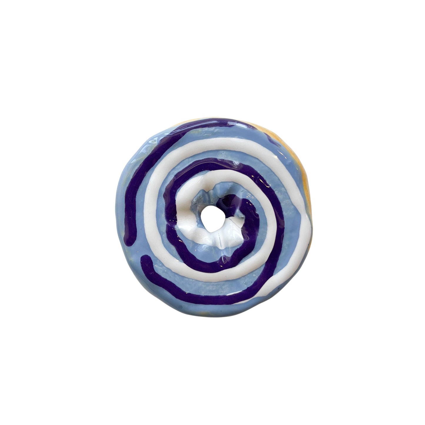 Blueberry Swirl Donut
