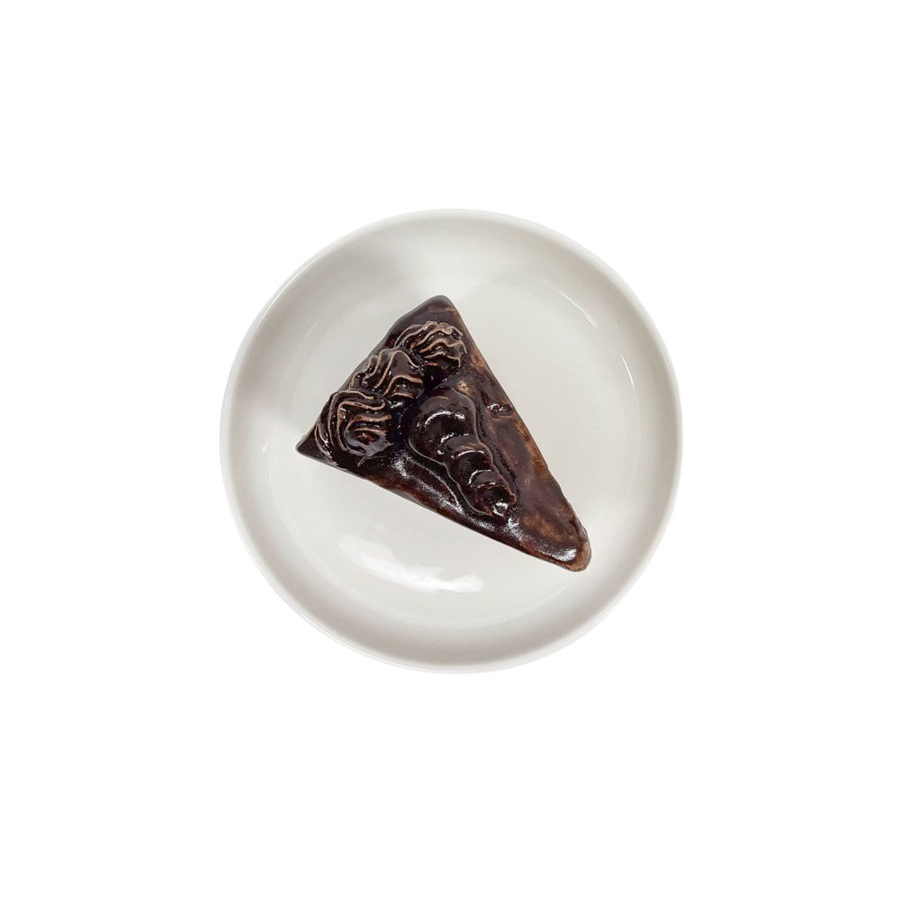 Plated Chocolate Cake Slice 40