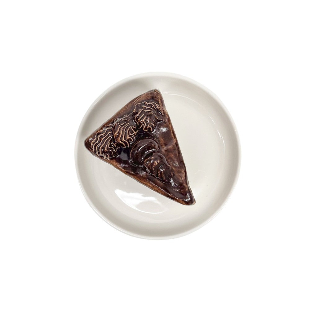 Plated Chocolate Cake Slice 41