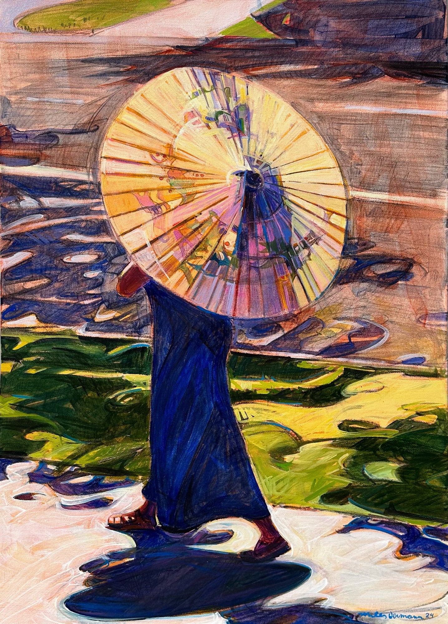 Woman with Parasol