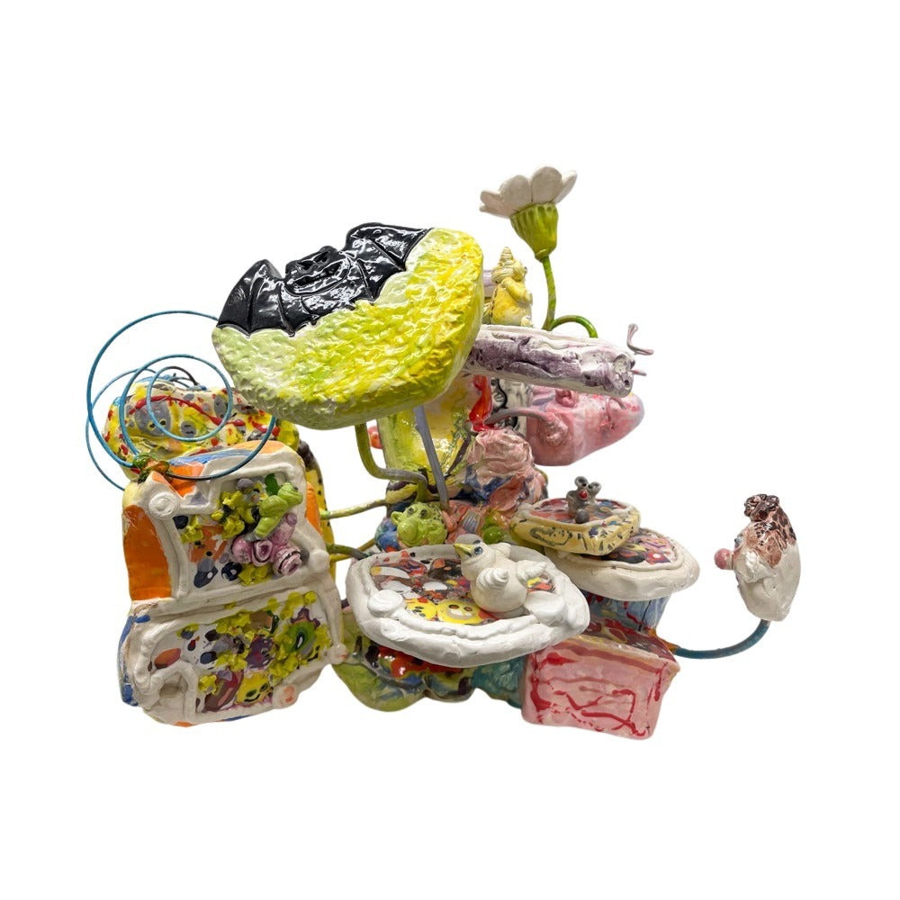 Cake Decorator's Laughing Pot Vase