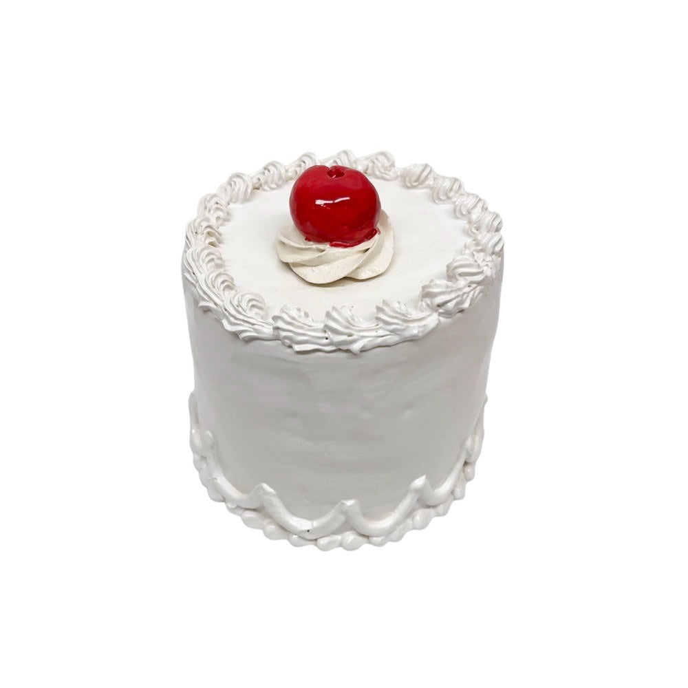 Vanilla Cake With Cherry 80