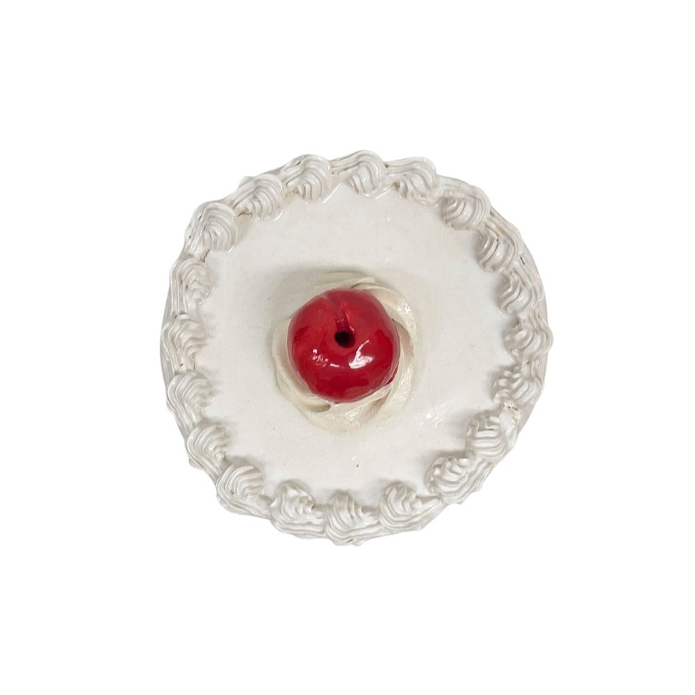 Vanilla Cake With Cherry 80