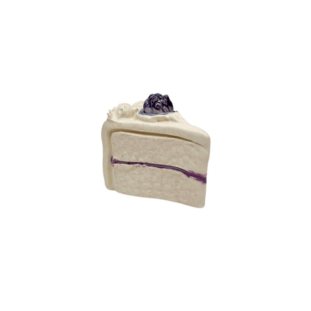 Boysenberry Cake Slice