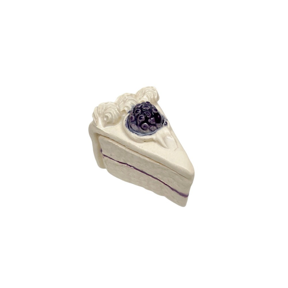 Boysenberry Cake Slice