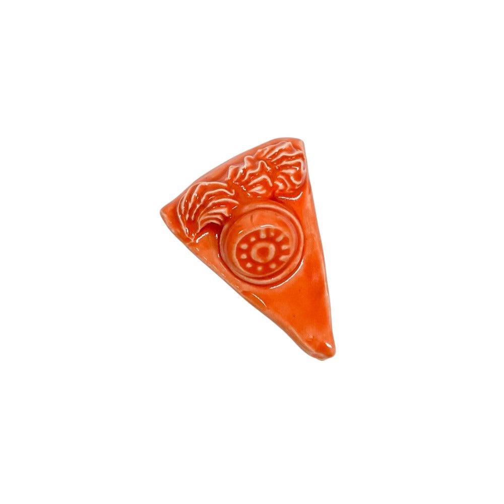 Double Orange Cake Slice