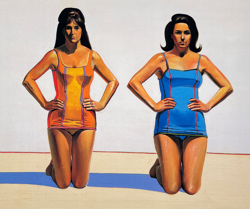 Two Kneeling Figures, 1996