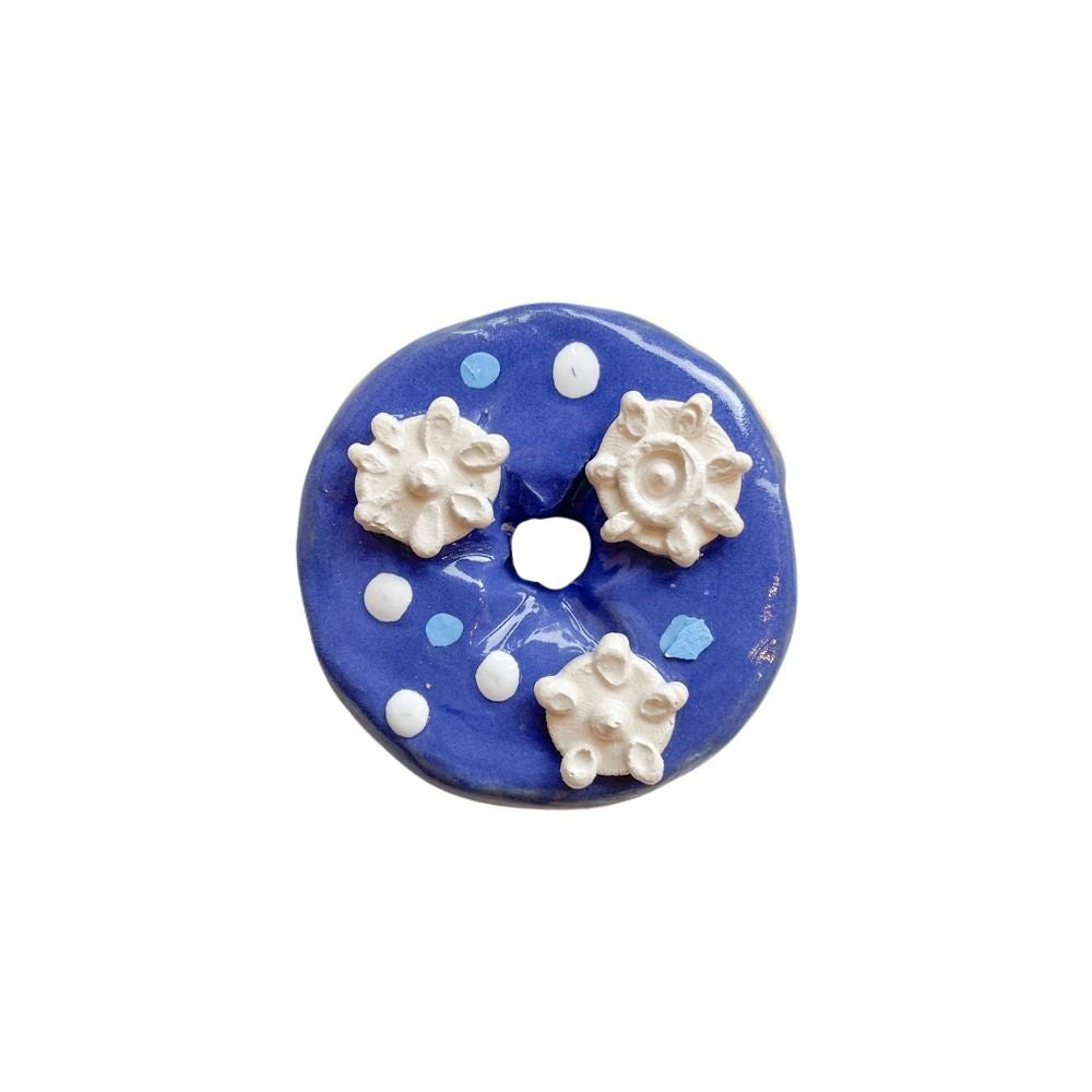 White Christmas Donut