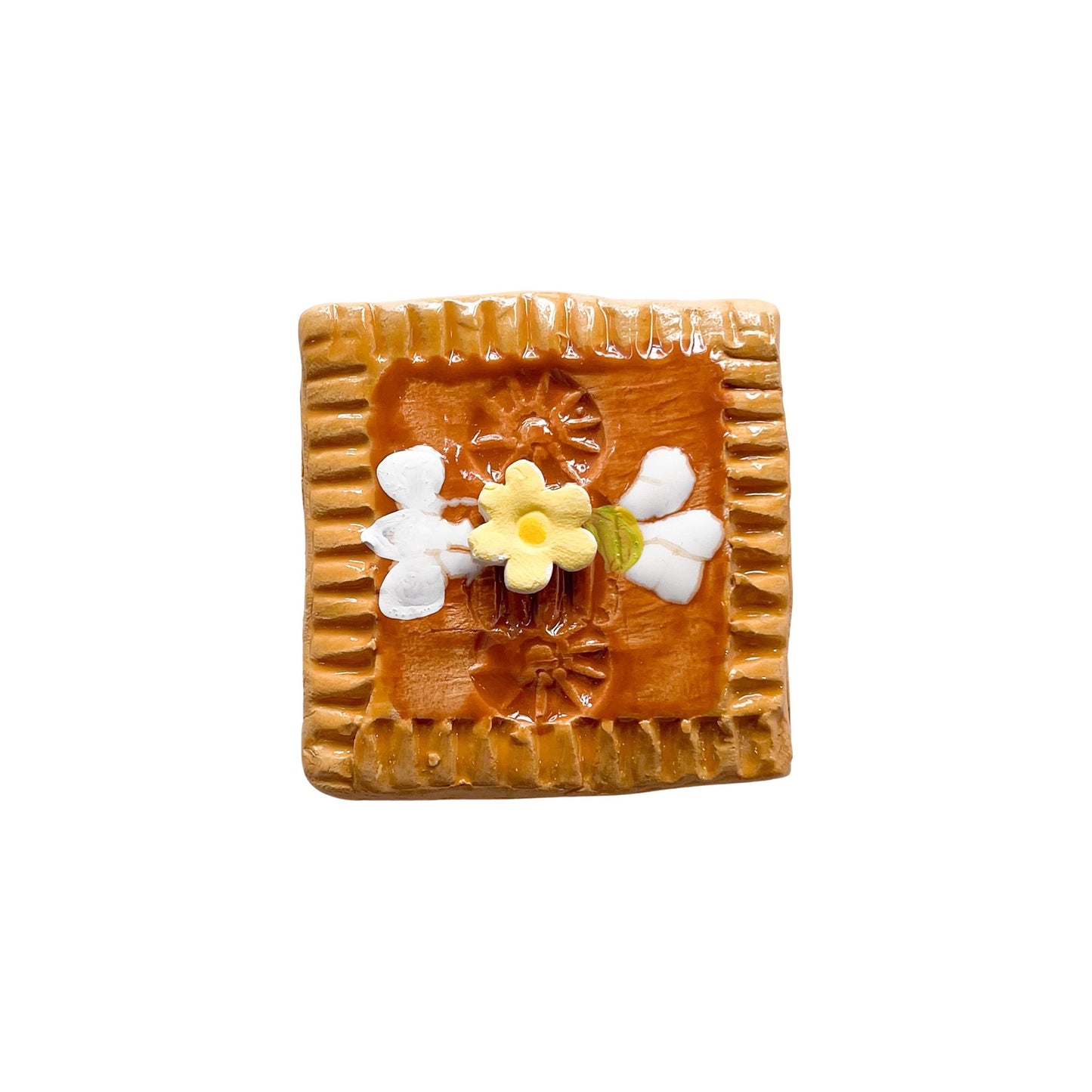 Pop Tart With Yellow Flower