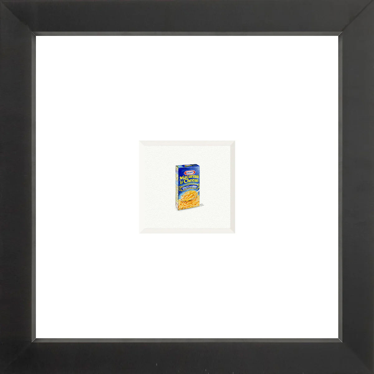 Kraft Mac and Cheese Miniature Watercolor Print