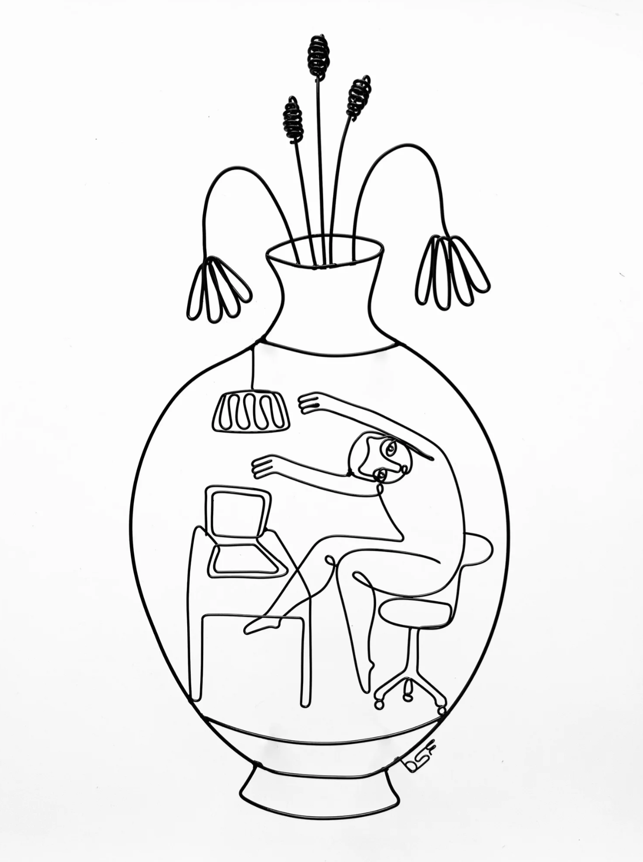 Ode to a Grecian Urn 9 (Workday)