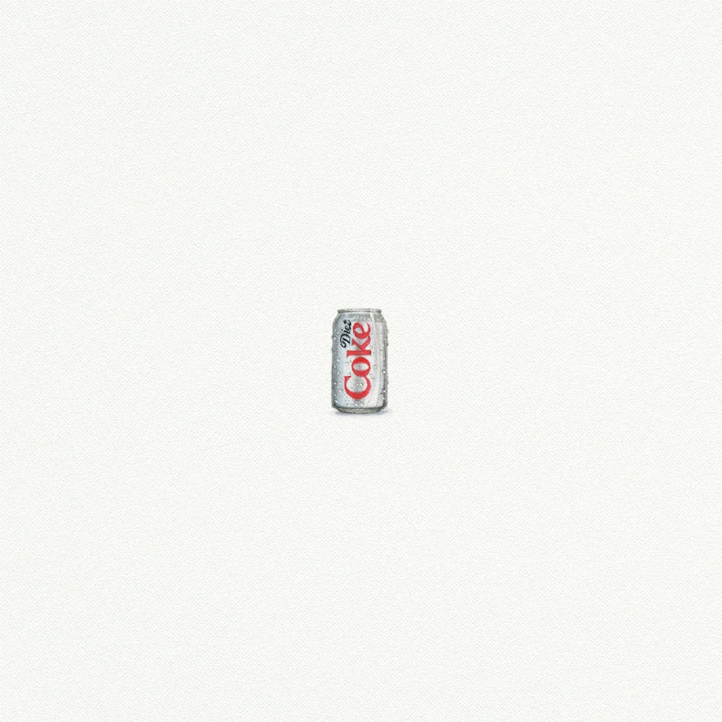 Diet Coke Miniature Watercolor Print