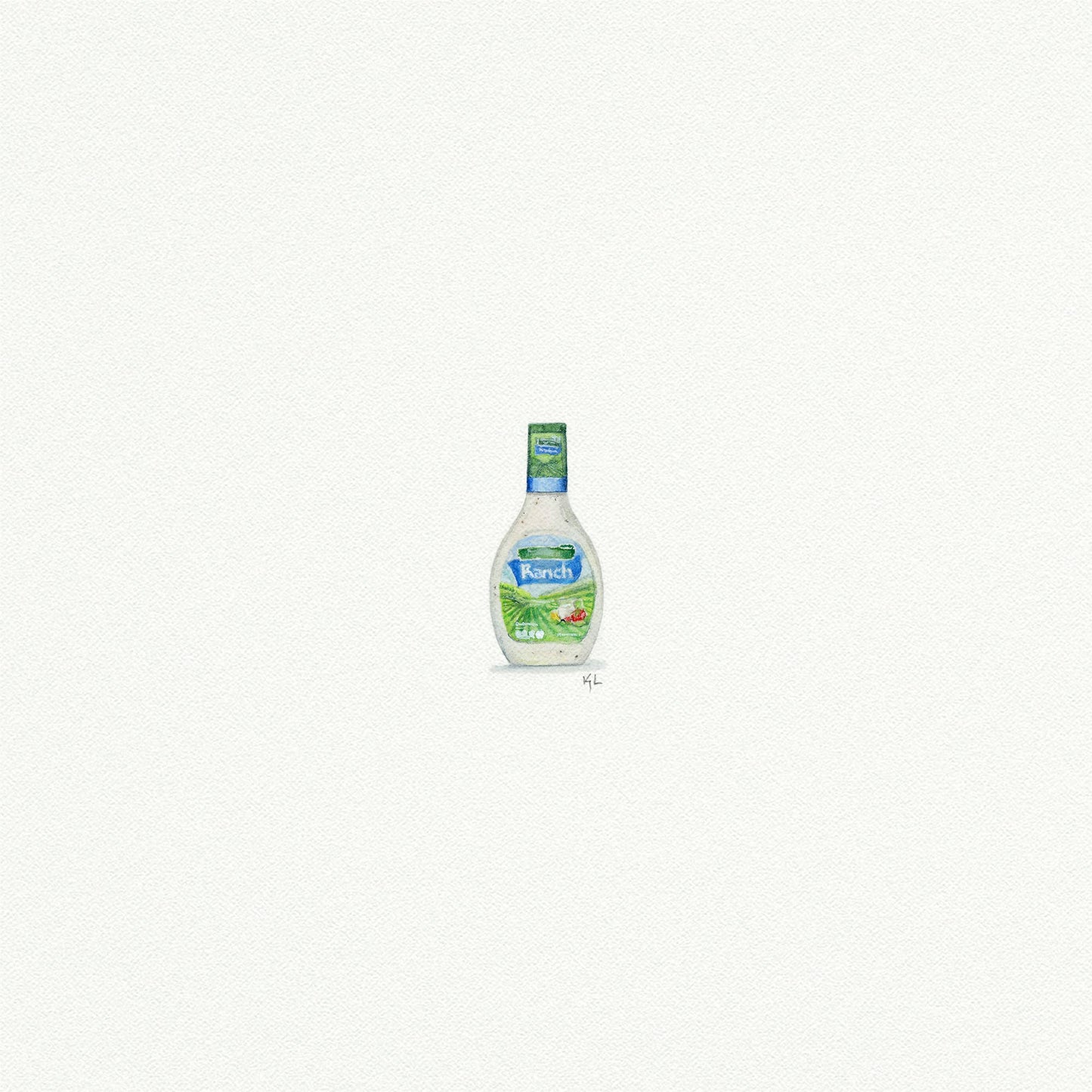 Hidden Valley Miniature Watercolor Print