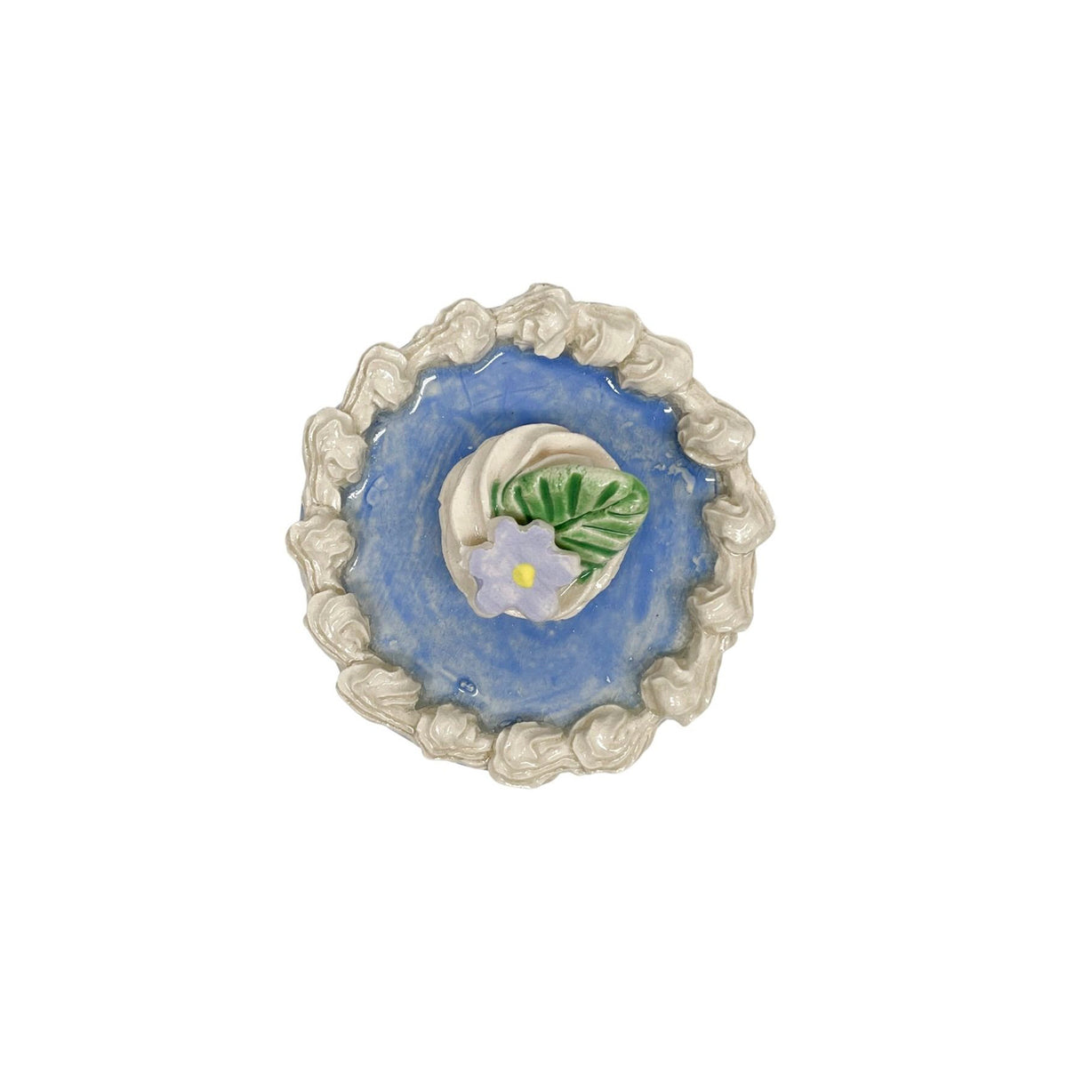 Petite Blue Daisy Cake 13