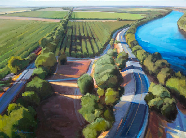 Driving Up The River