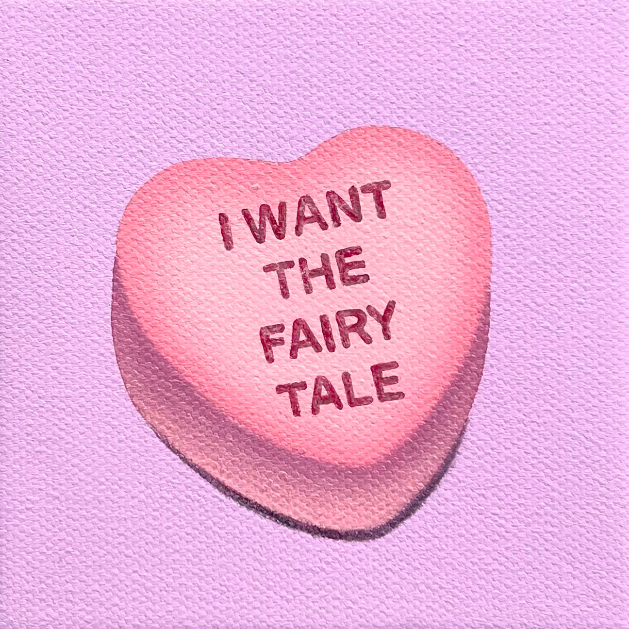 Conversation Heart: Pretty Woman I