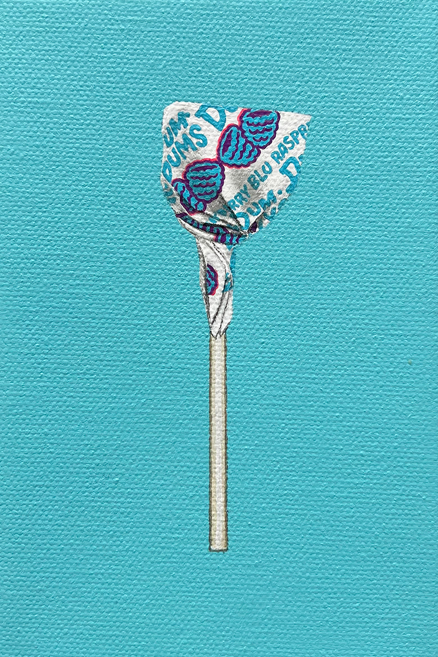 Dum Dums 5: Blu Raspberry 1
