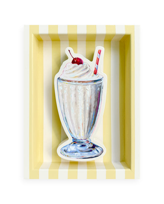 Milkshake on Cream and Butter