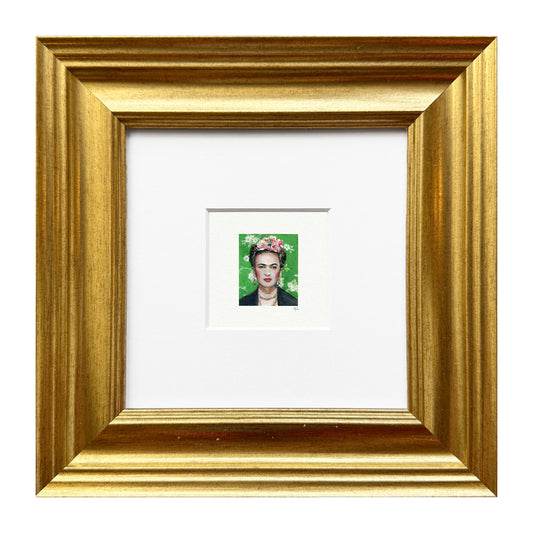 Frida Kahlo Miniature Watercolor Print