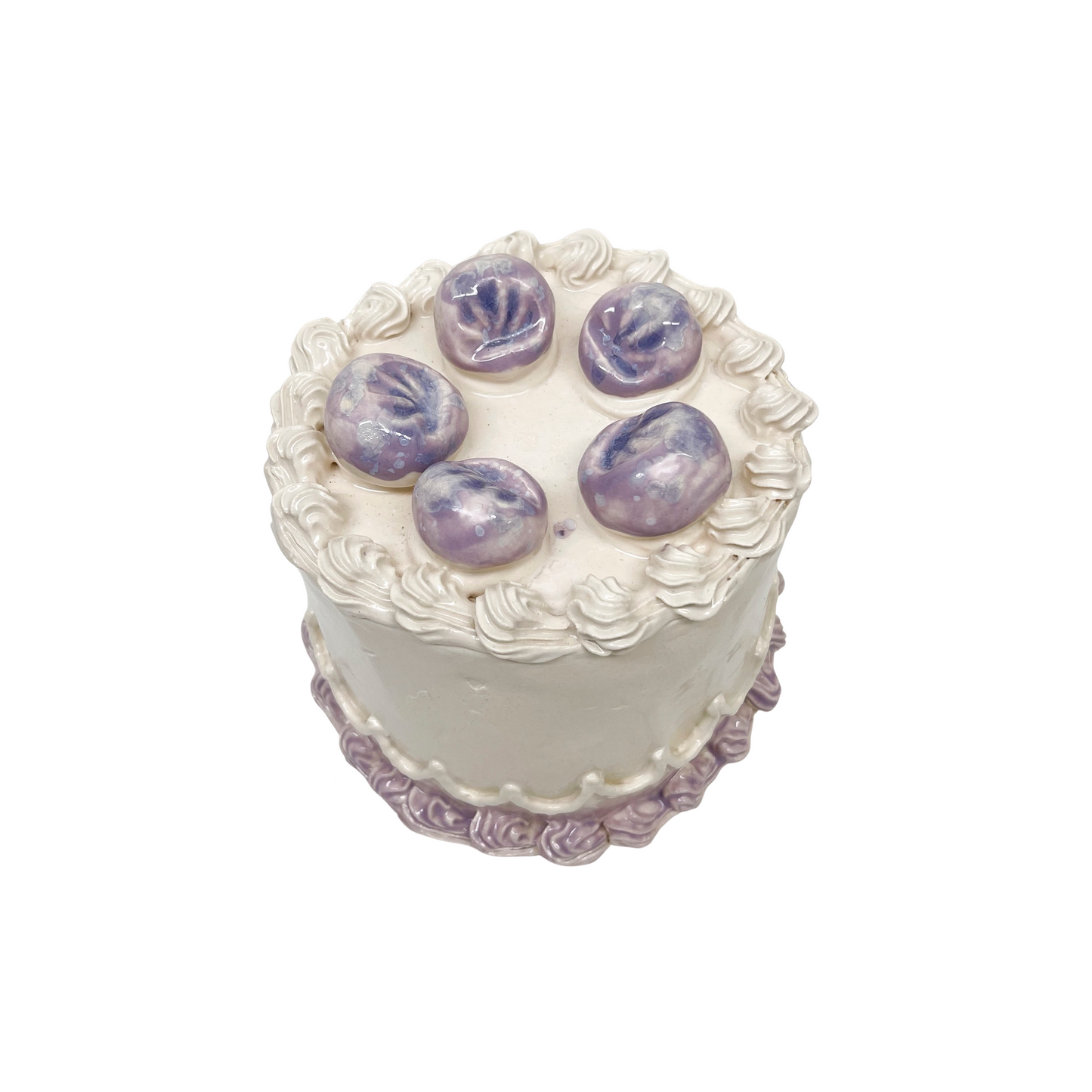 Purple Watercolor Cake 3