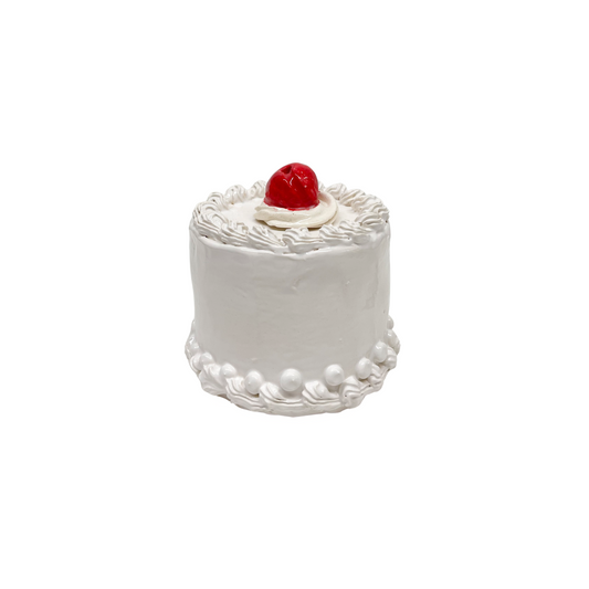 Petite White Cake With Cherry 9