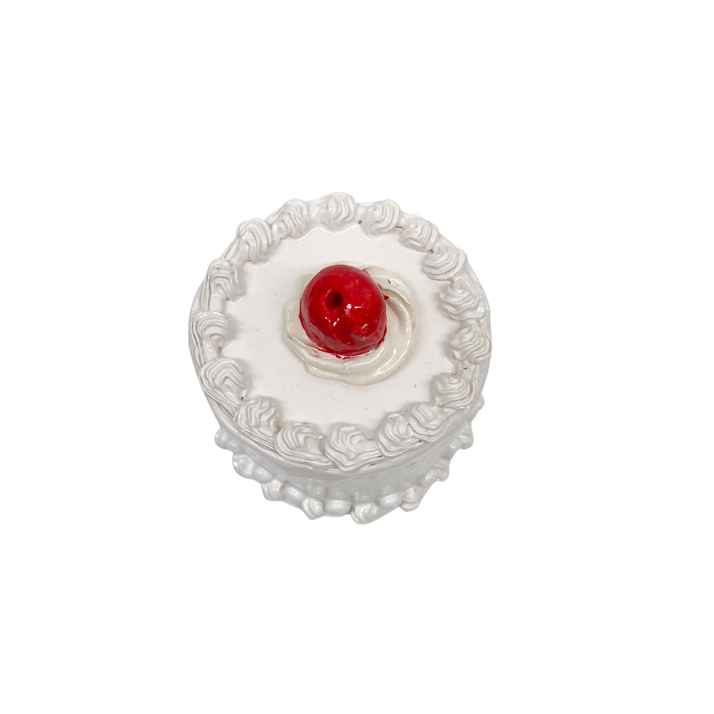 Petite White Cake With Cherry 9