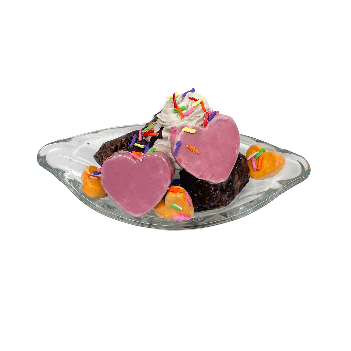 Brownie Sundae With Hearts 4