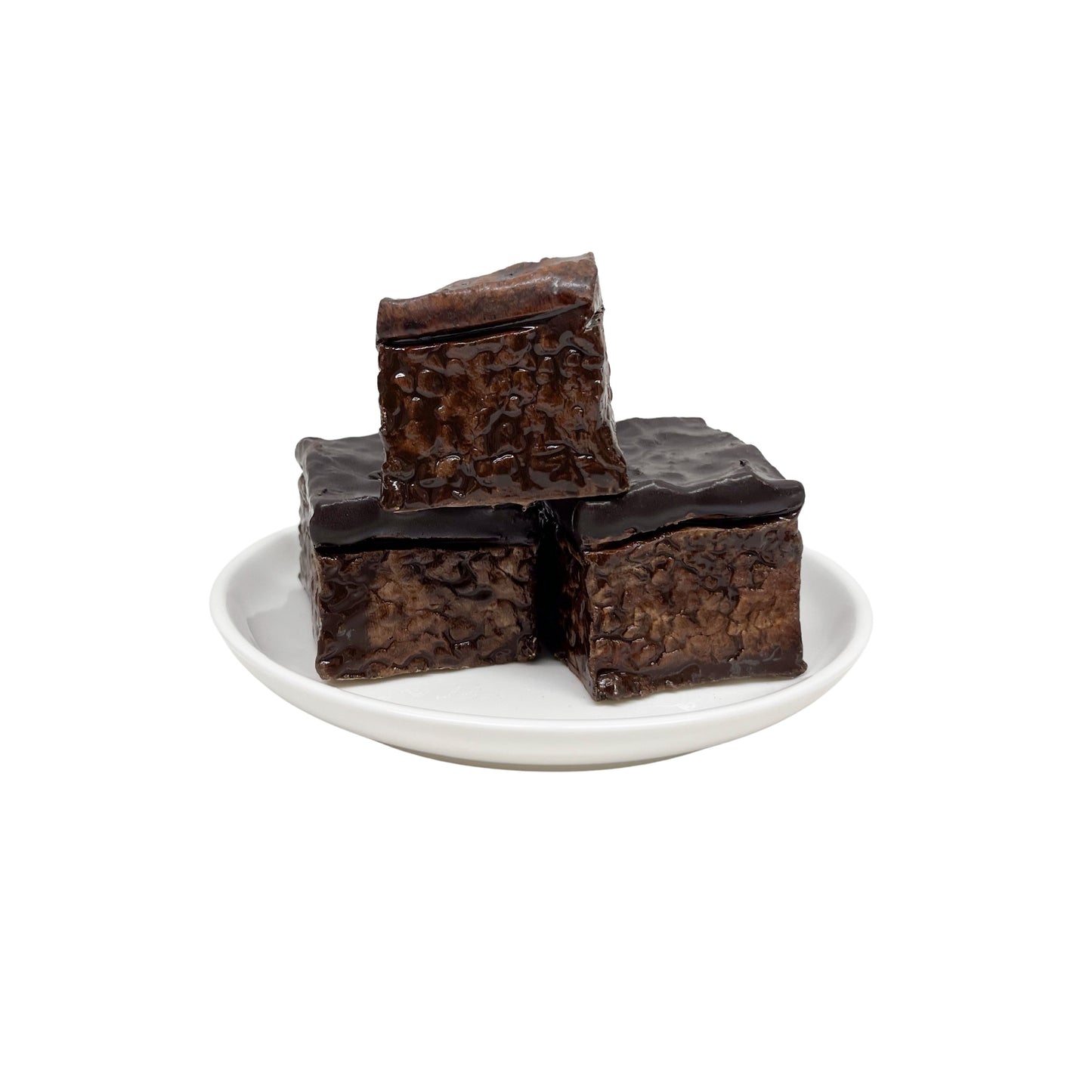 Three Plated Brownies 5