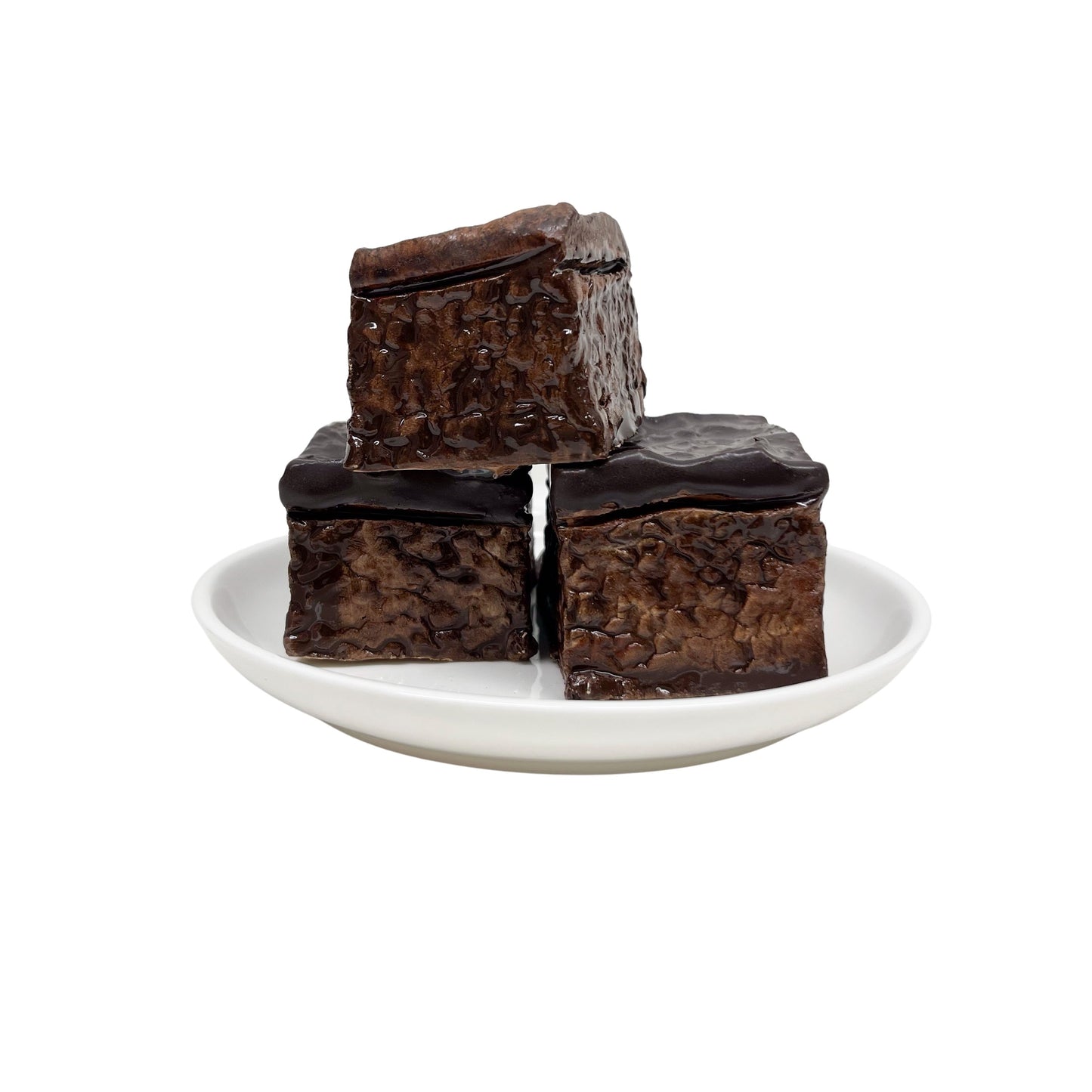 Three Plated Brownies 5