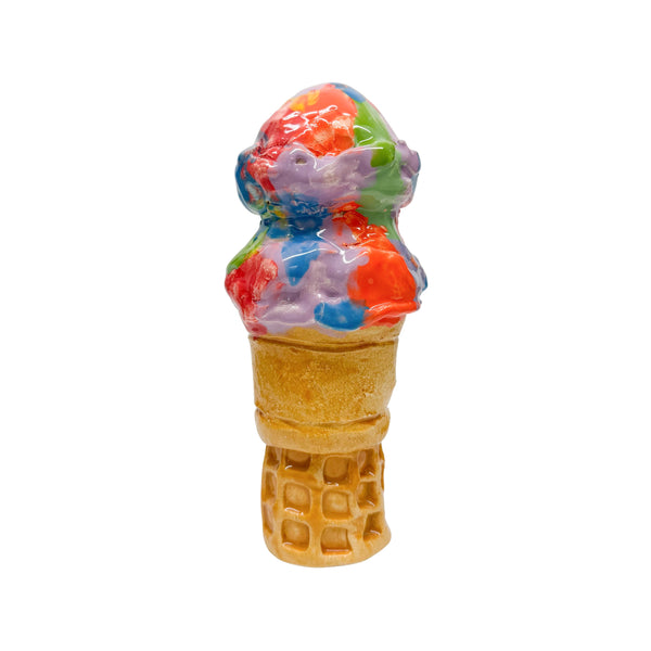 Rainbow Sherbet Double Scoop