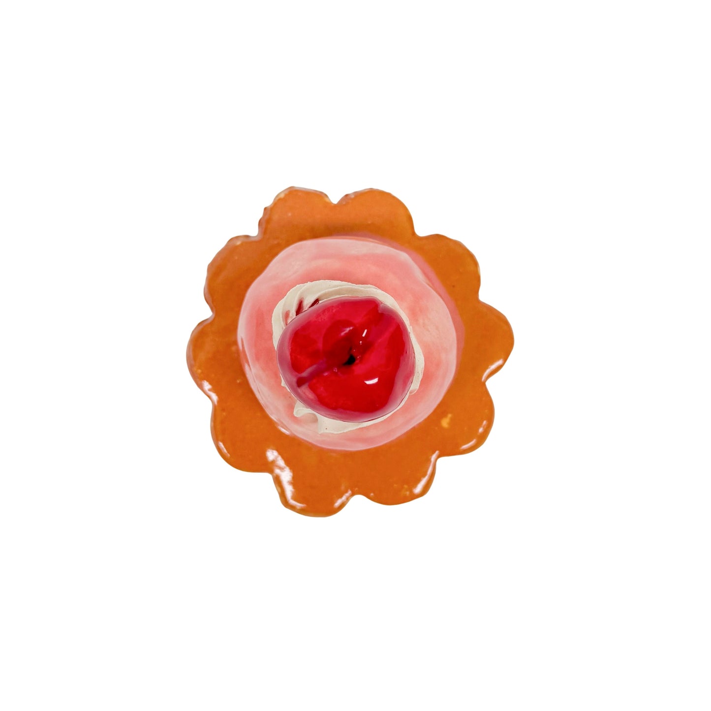 Cherry Topped Princess Cake Tart