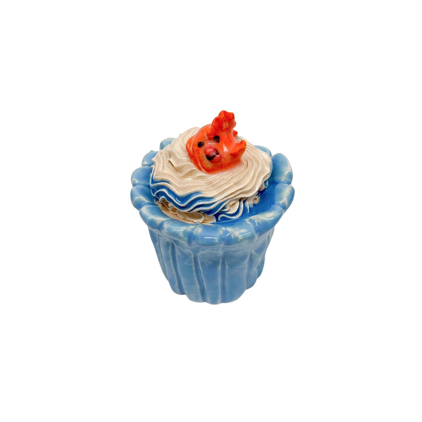 Goldfish Prize Cupcake