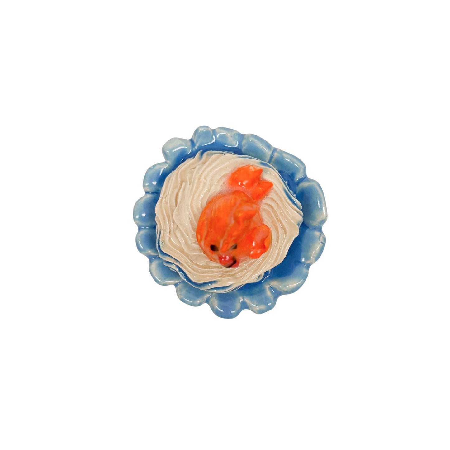 Goldfish Prize Cupcake