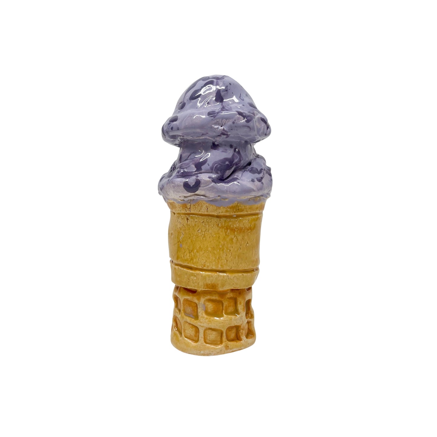 Ube Ice Cream Cone 1