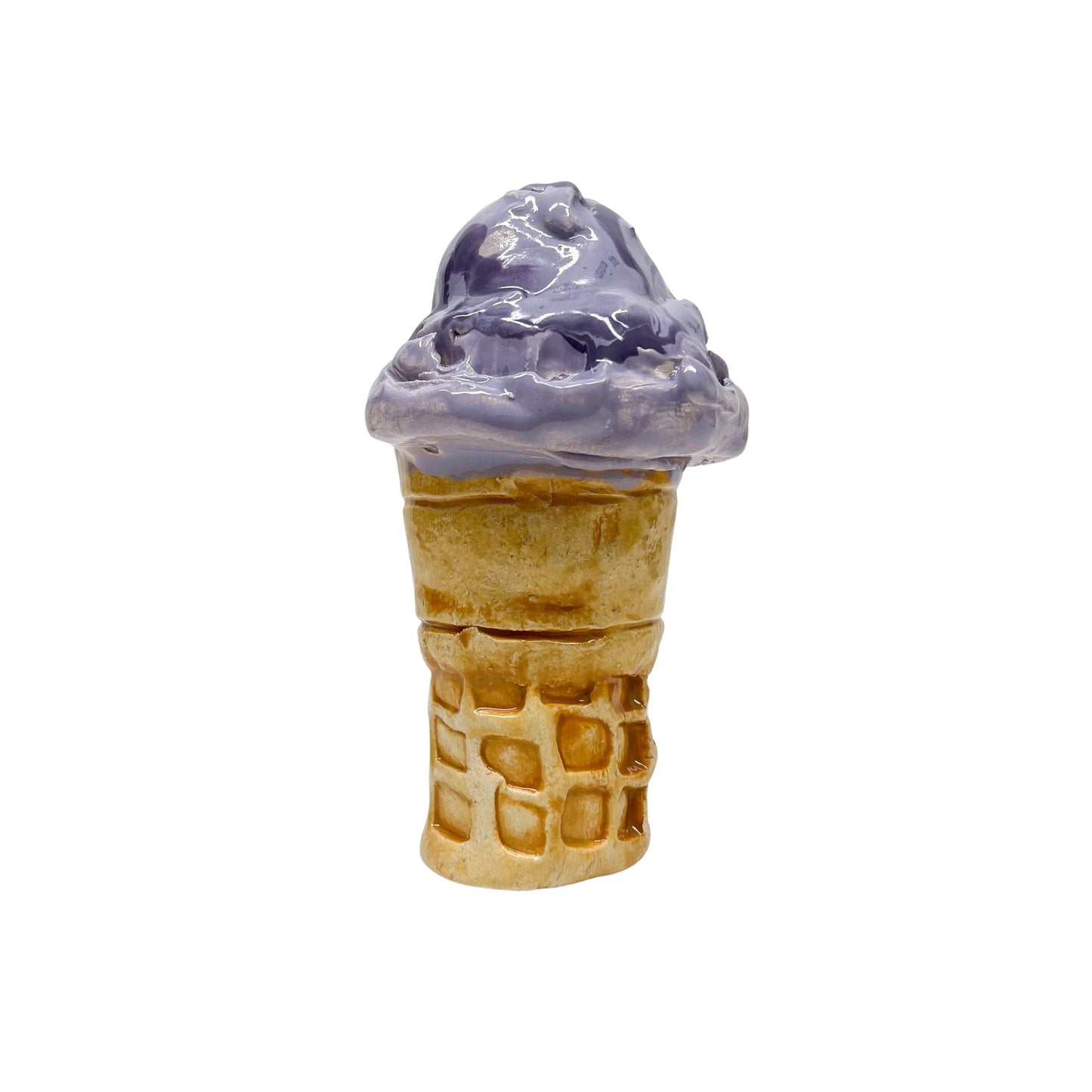 Ube Ice Cream Cone 3