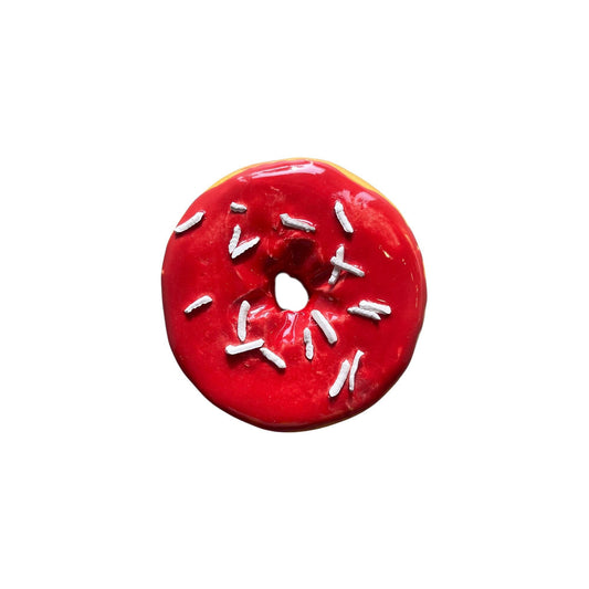 Very Cherry Donut With White Sprinkles (Day Old)