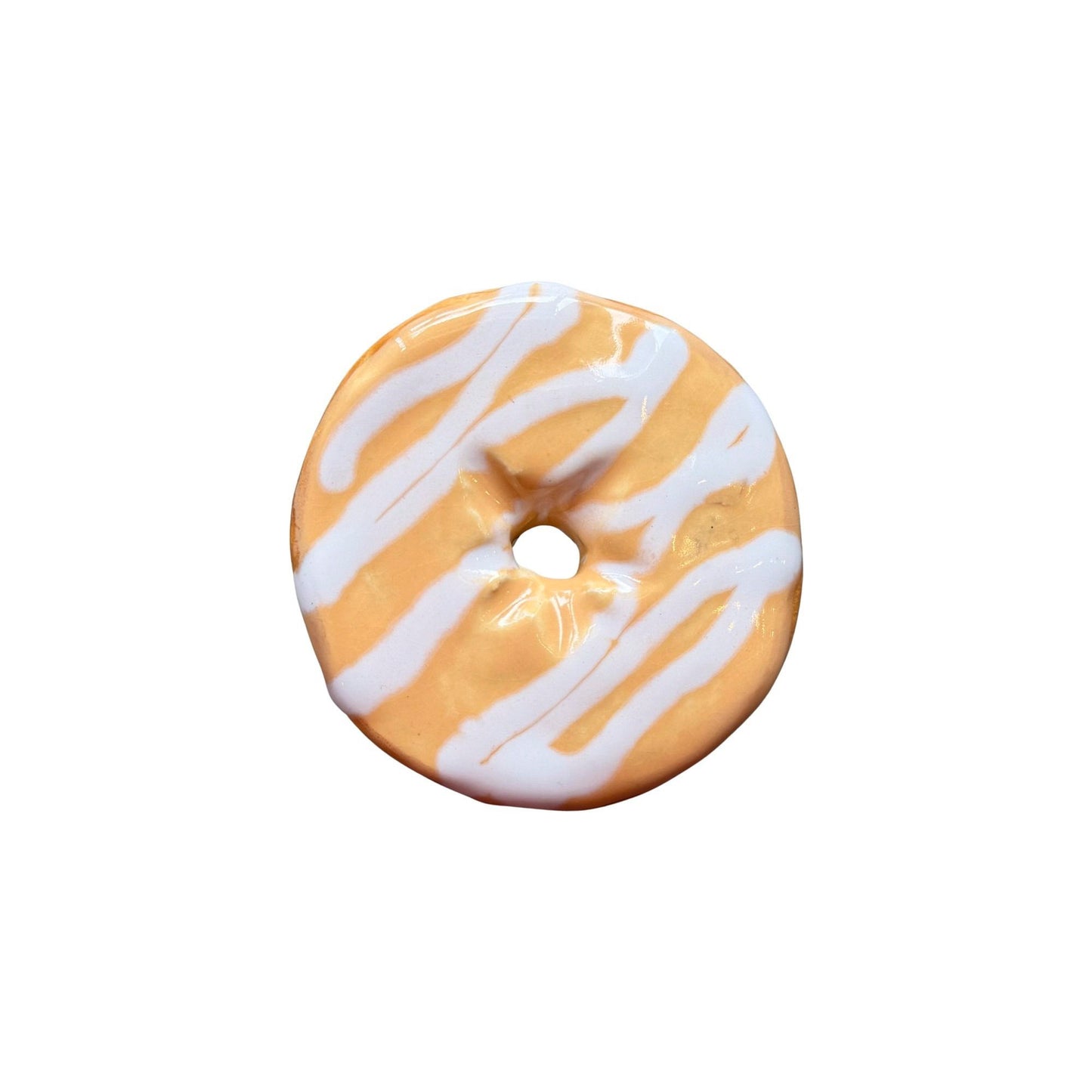 Pumpkin And Vanilla Cream Donut