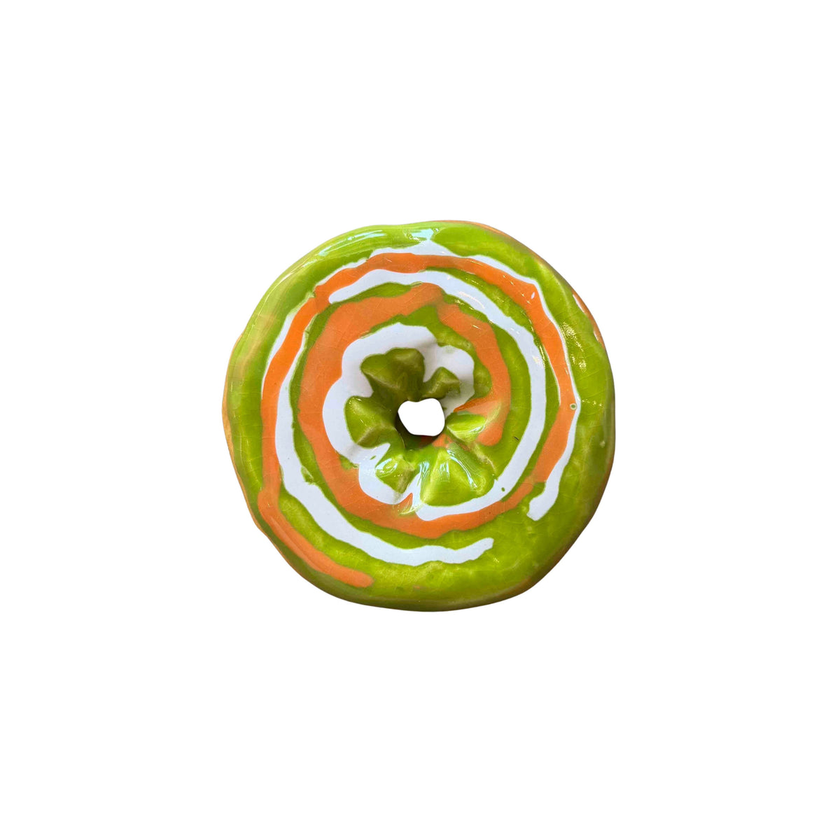 Caramel Apple Swirl Donut