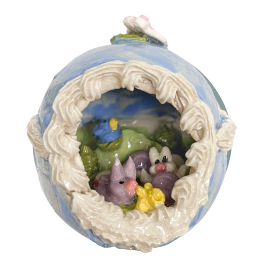 Blue Panoramic Easter Egg 3