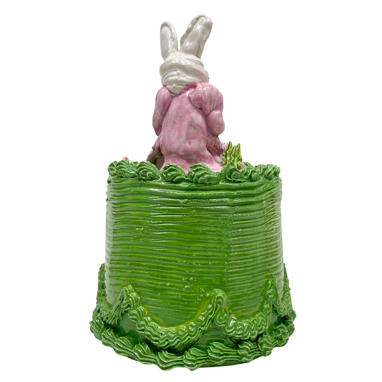 Green Cake with Easter Bunny, 2014