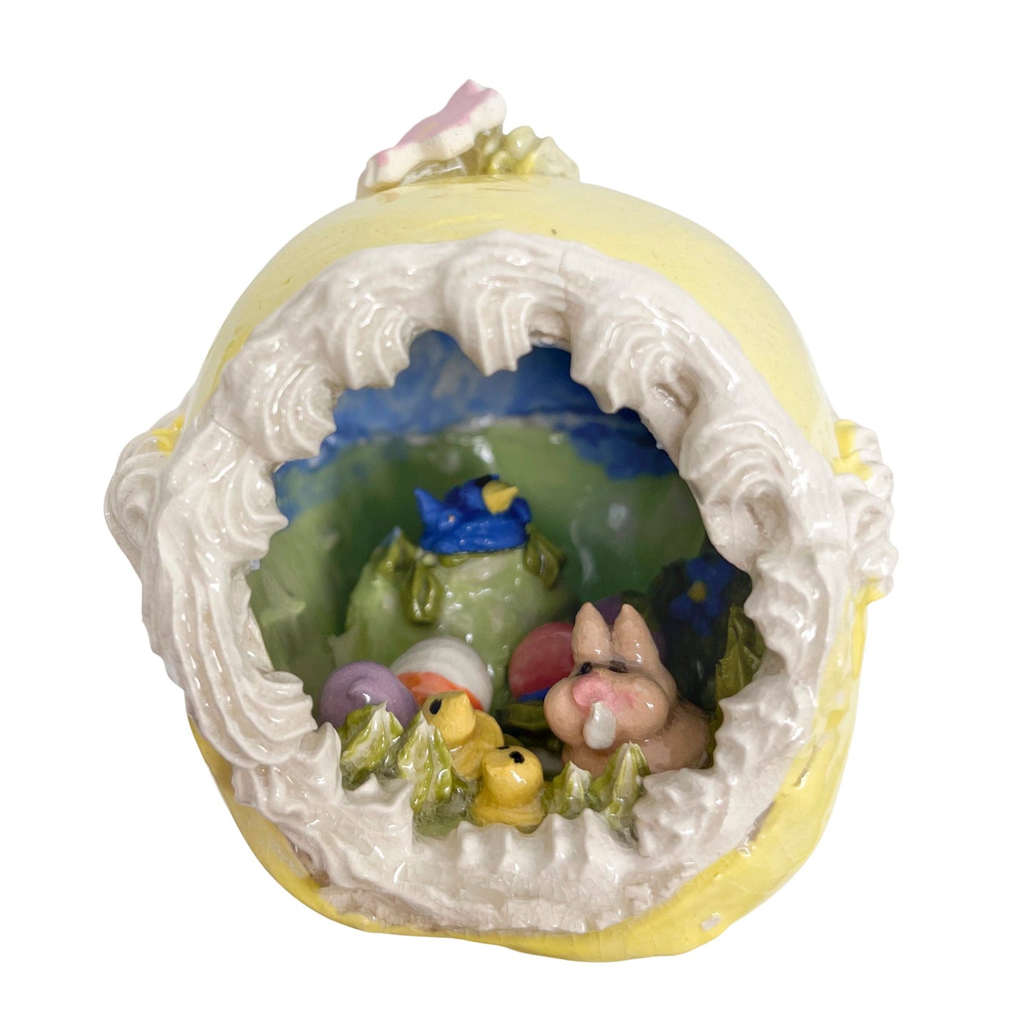 Yellow Panoramic Easter Egg 5