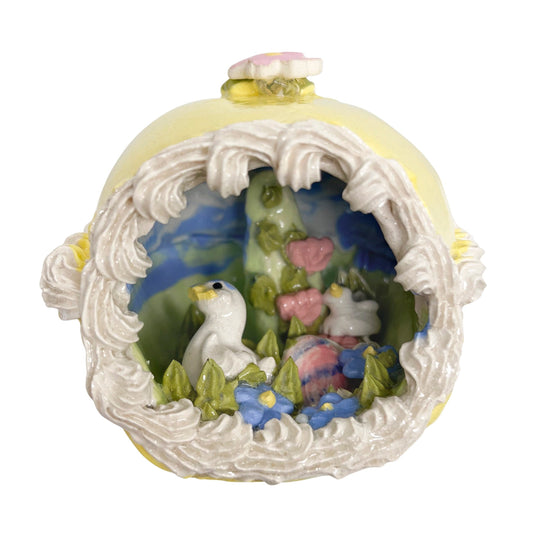 Yellow Panoramic Easter Egg 3