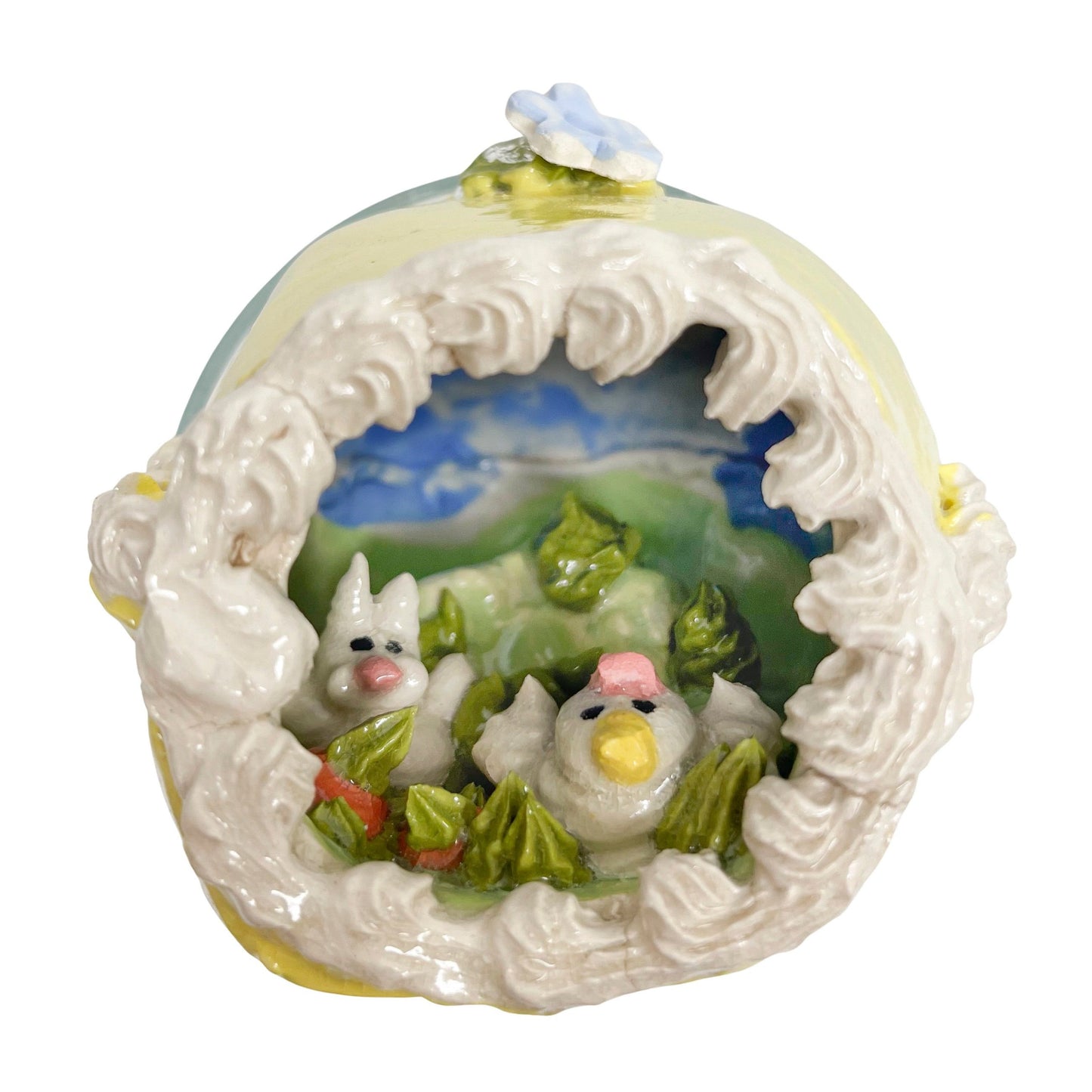 Yellow Panoramic Easter Egg 1