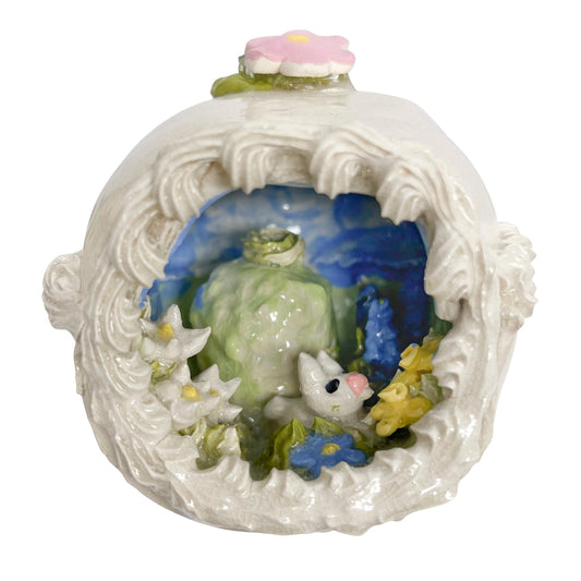 White Panoramic Easter Egg 4