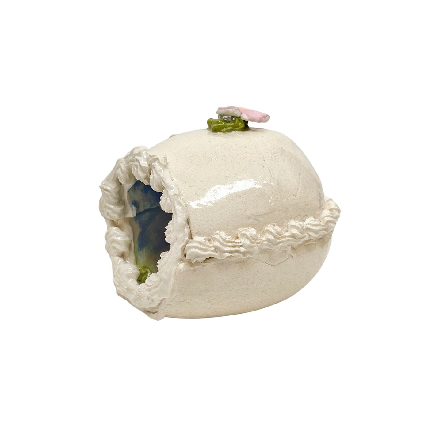 White Panoramic Easter Egg 5