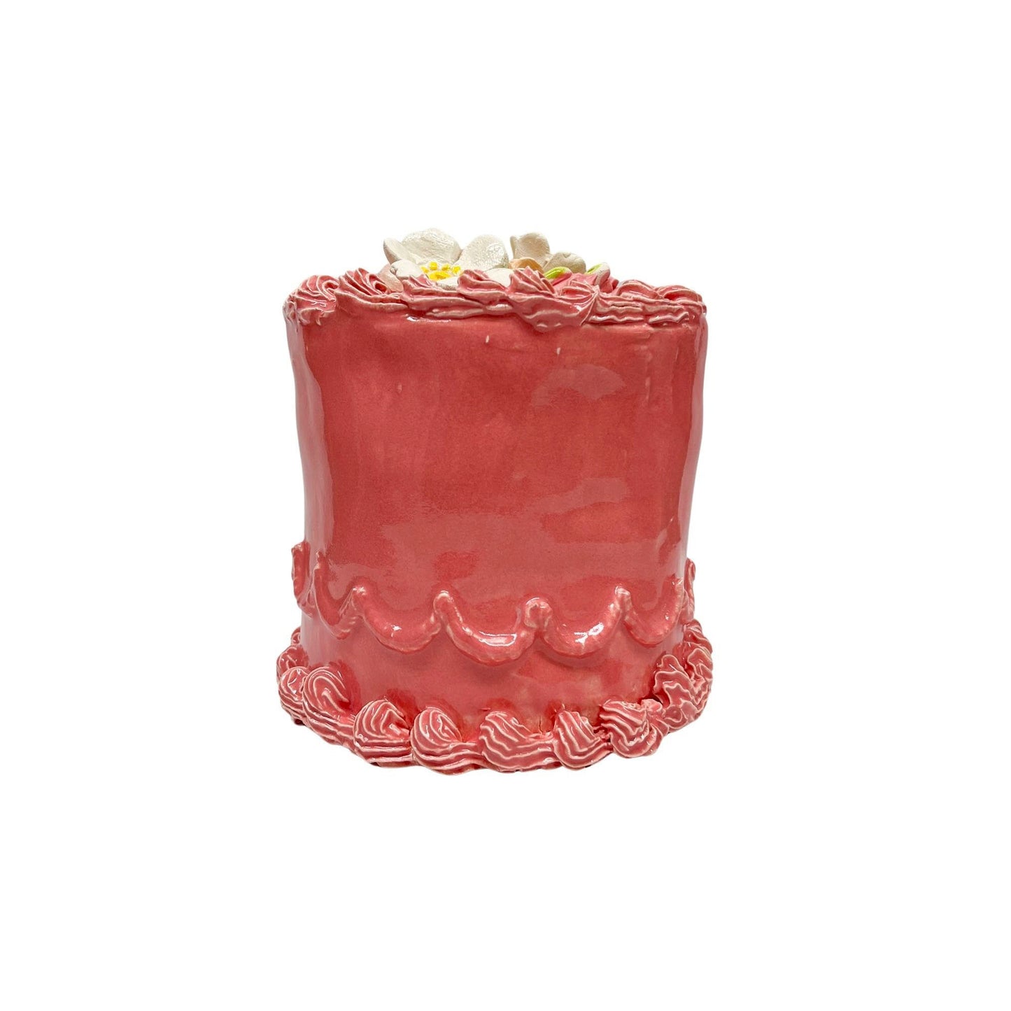 Strawberry Cake with Flower Bouquet 10