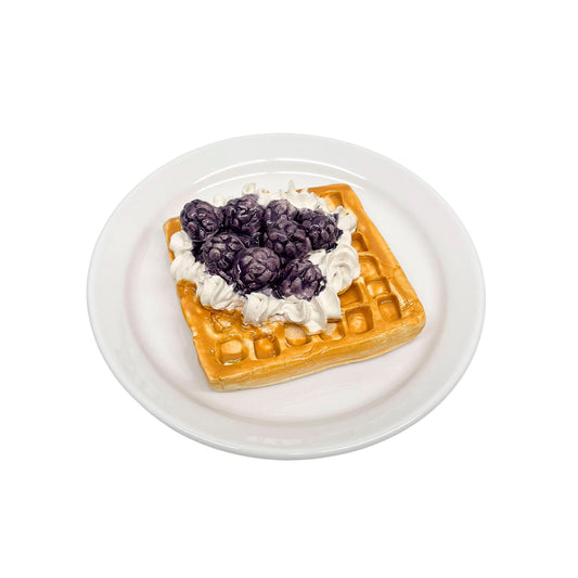 Plated Blackberry Waffle 4