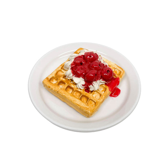 Plated Cherry Waffle 2