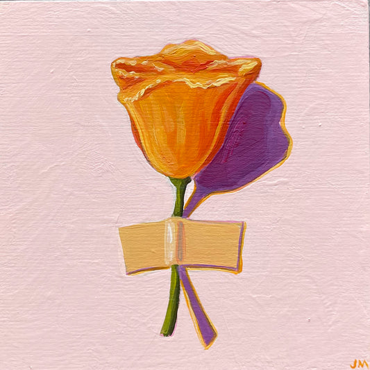 Taped Poppy