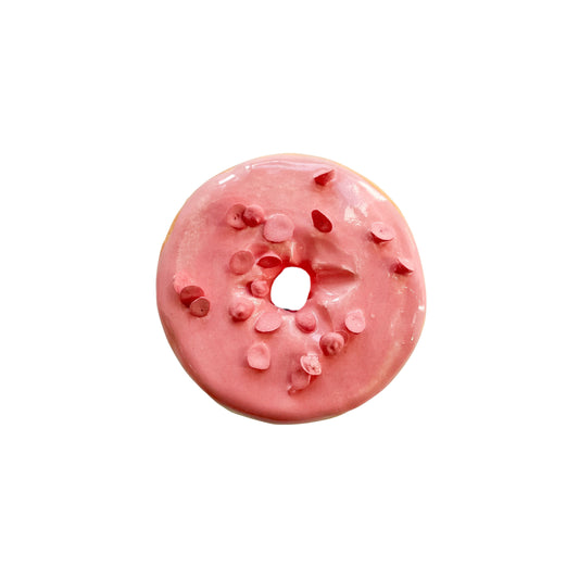 Passion Pink Donut With Chips